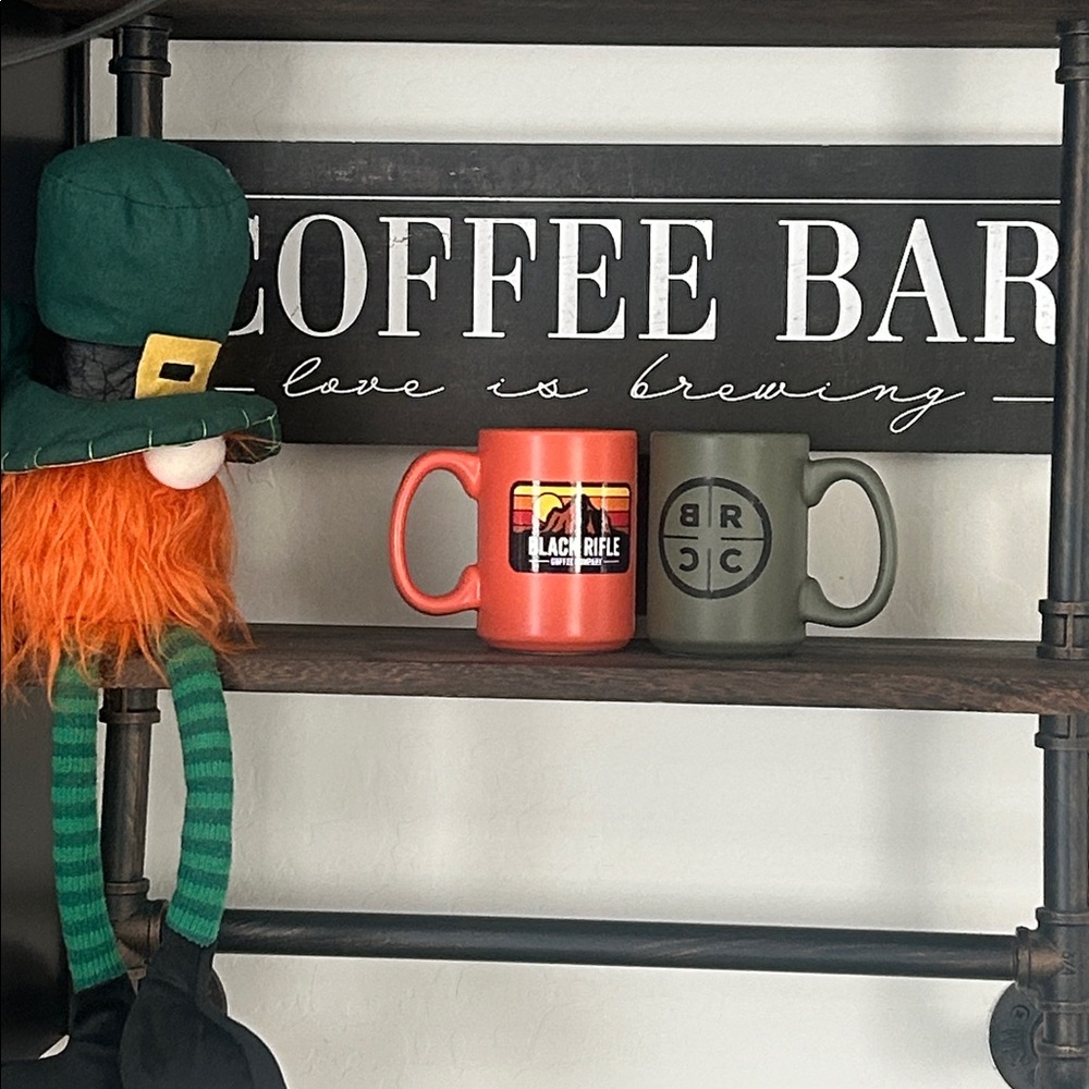 Mug Set - Black Rifle Orange and Green